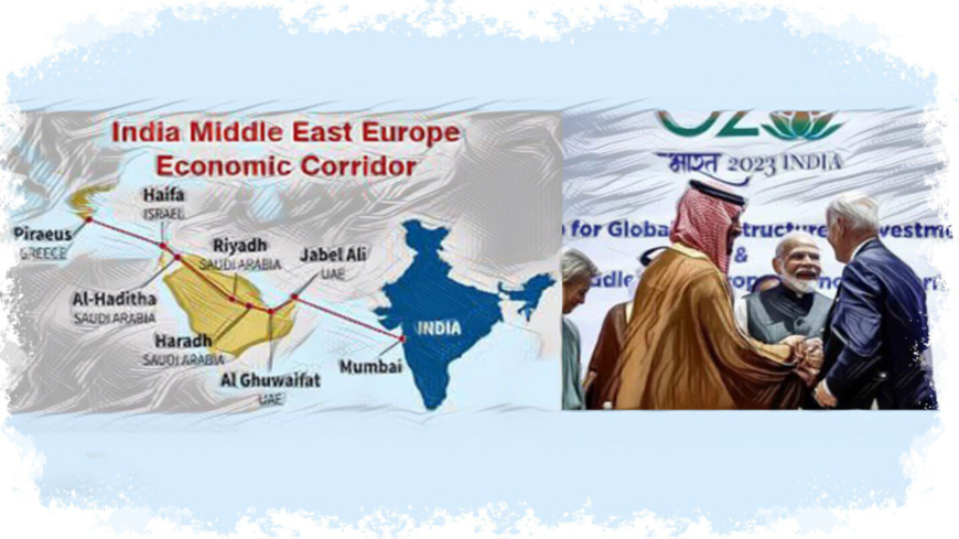 India-Middle East-Europe Economic Corridor - Gokulam Seek IAS